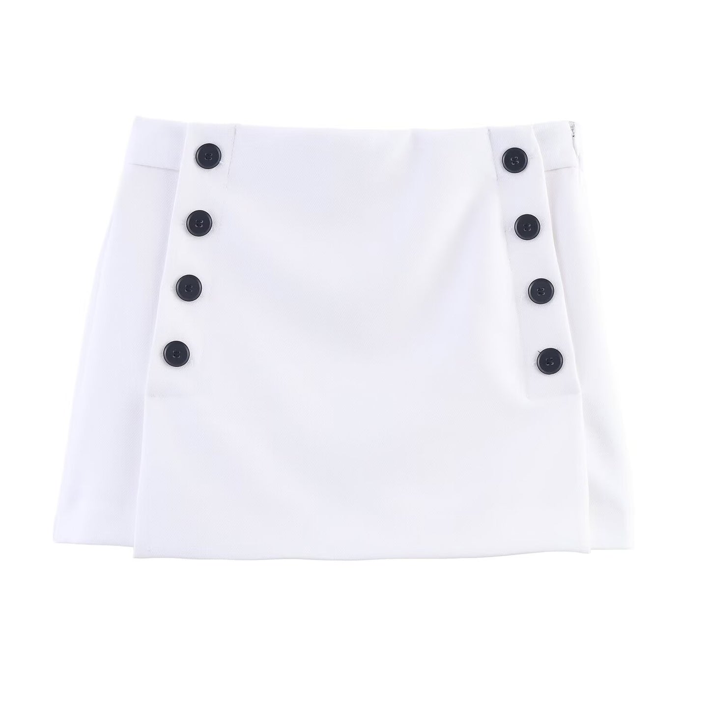 KP0213 Women's 2025 New Fashion Buttoned Culottes