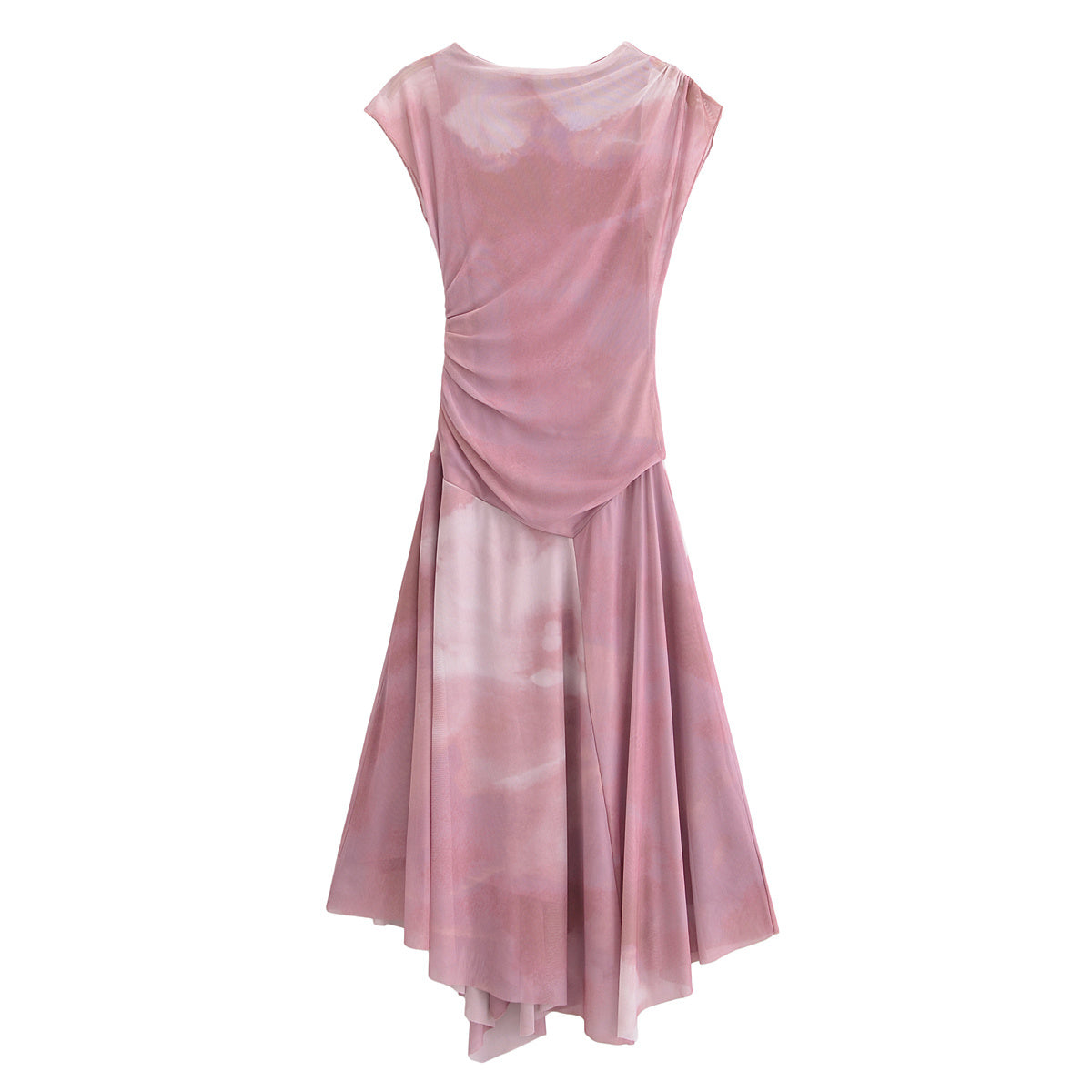 KP0065 Women 2025 New Fashion Pleated Tulle Dress