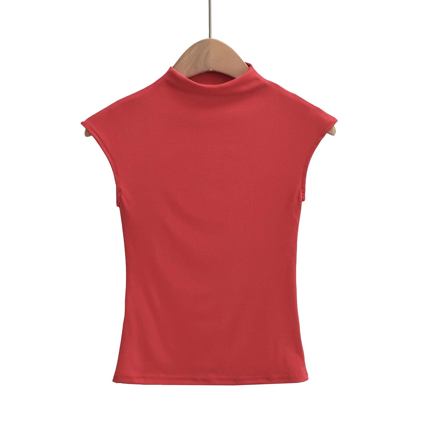 KP0201 Women's 2025 New Fashion Small Flying Sleeve T-shirt