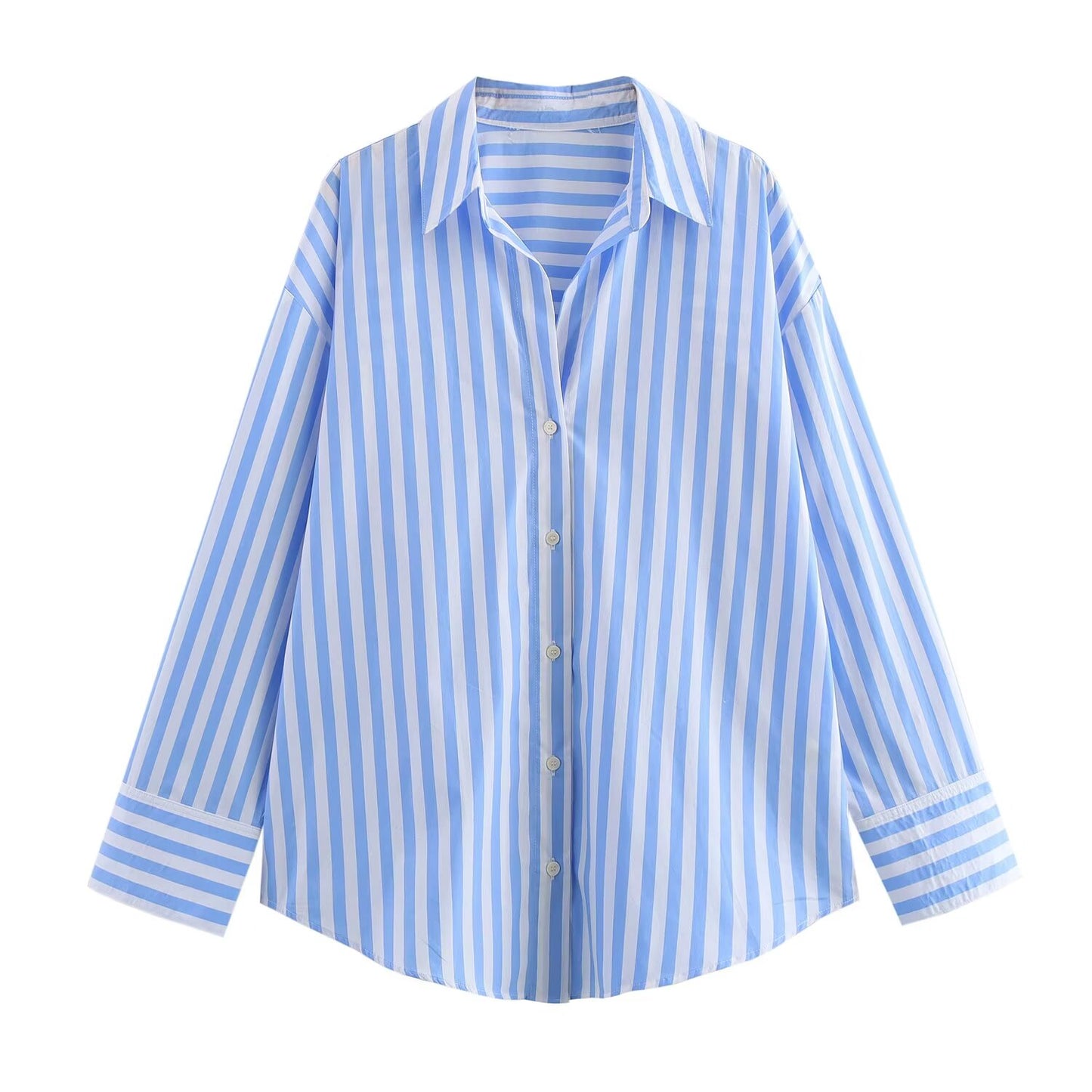 KP0231 Women's new chic Fashion Joker casual blouses retro long sleeve button blouses Blusas chic tops