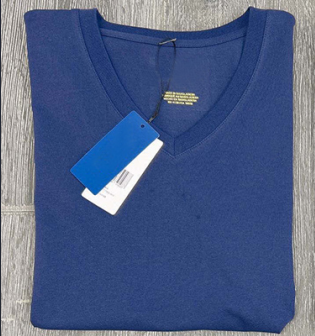 Women's new fashion casual Joker shoulder V-neck comfortable thin short-sleeved T-shirt