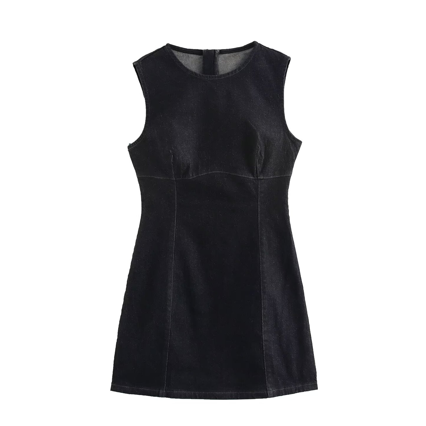 KP0120 Women 2025 New Fashion Denim Short Dress