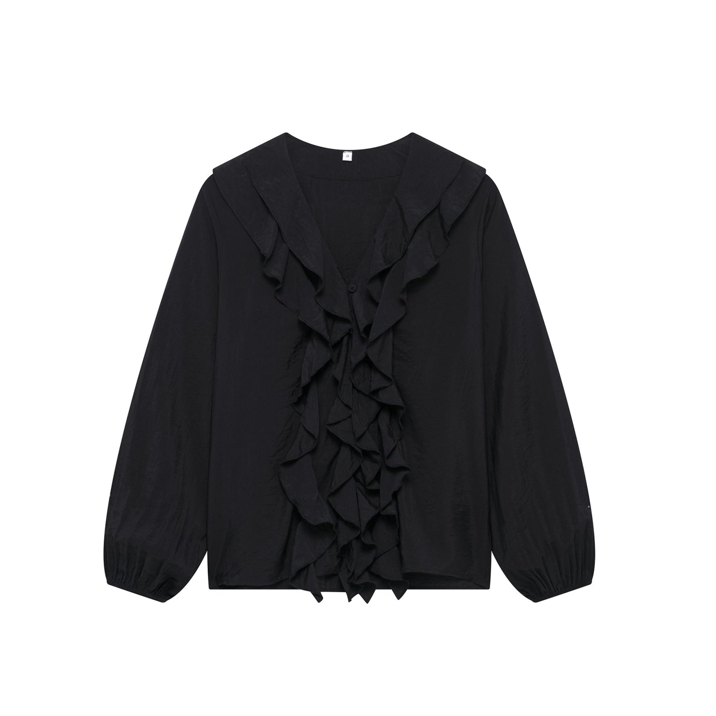 KP0115 Women 2025 New Fashion Layered Decoration Shirt