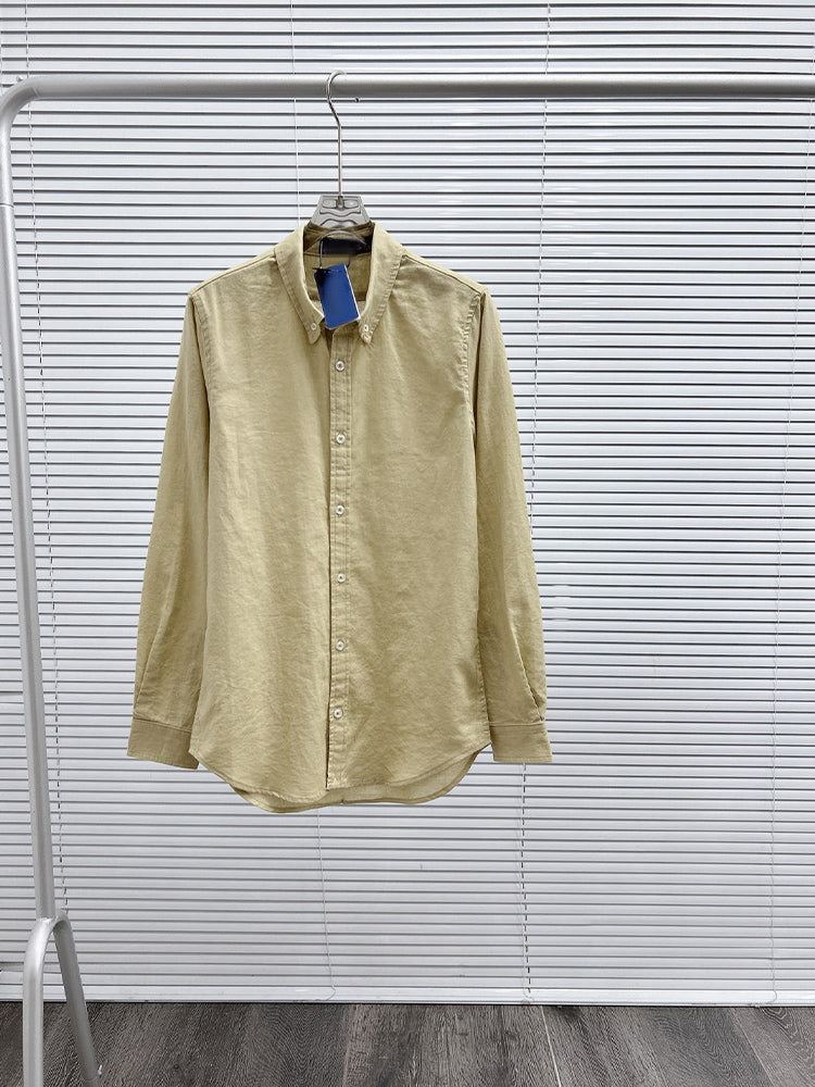 Women's New Fashion Casual Joker Linen Cotton Loose Long-sleeved Shirt Jacket Sun Shirt Long-sleeved Shirt