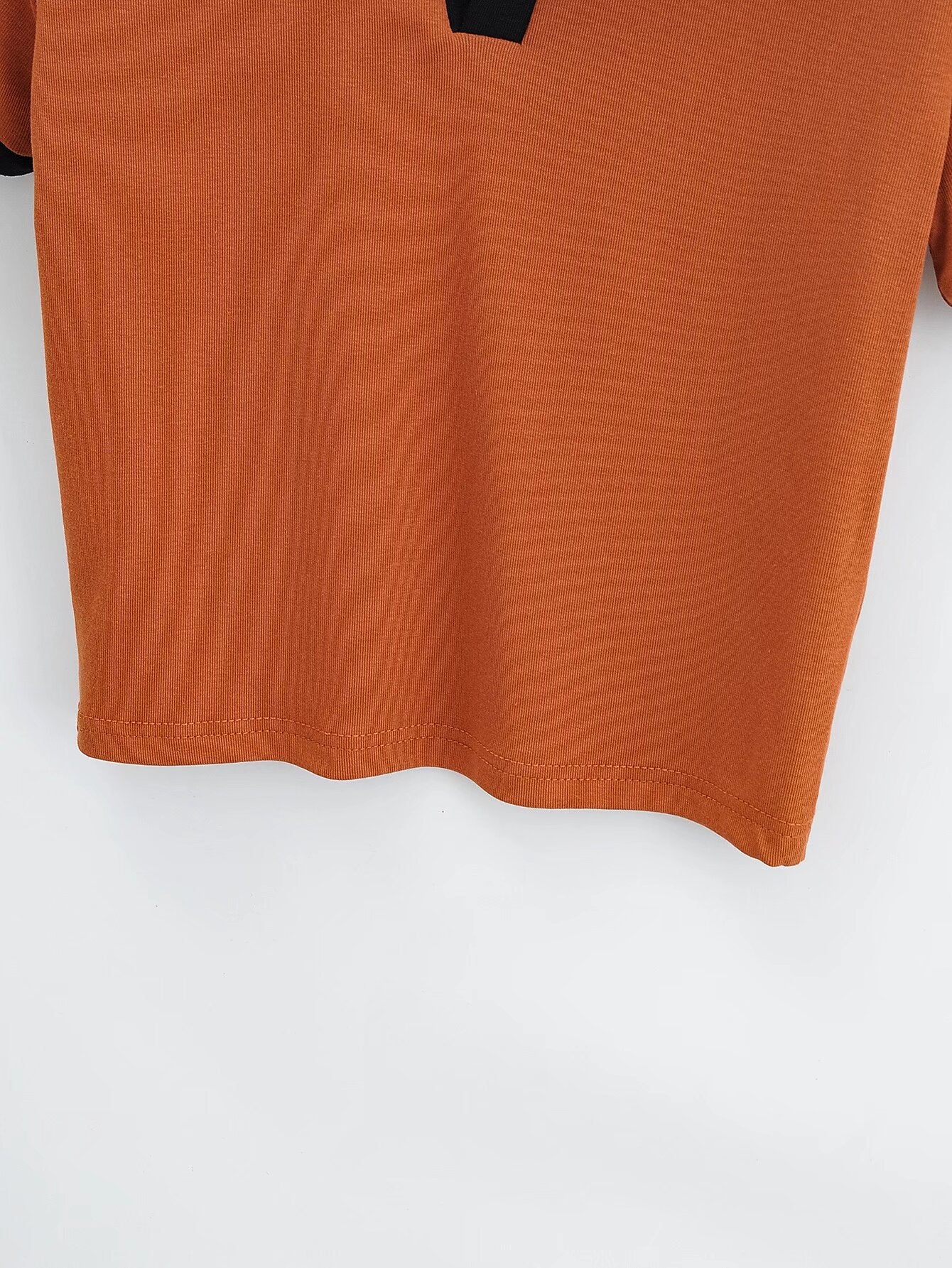 KP0217 Women's 2025 New Fashion POLO Neck T-shirt