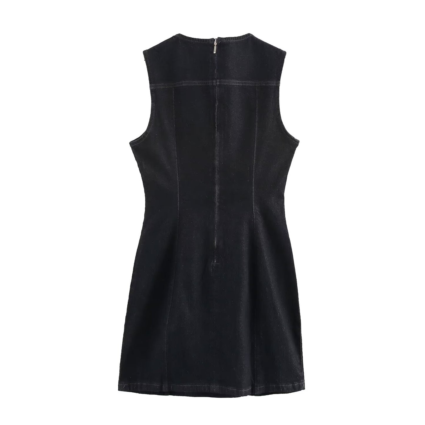 KP0120 Women 2025 New Fashion Denim Short Dress