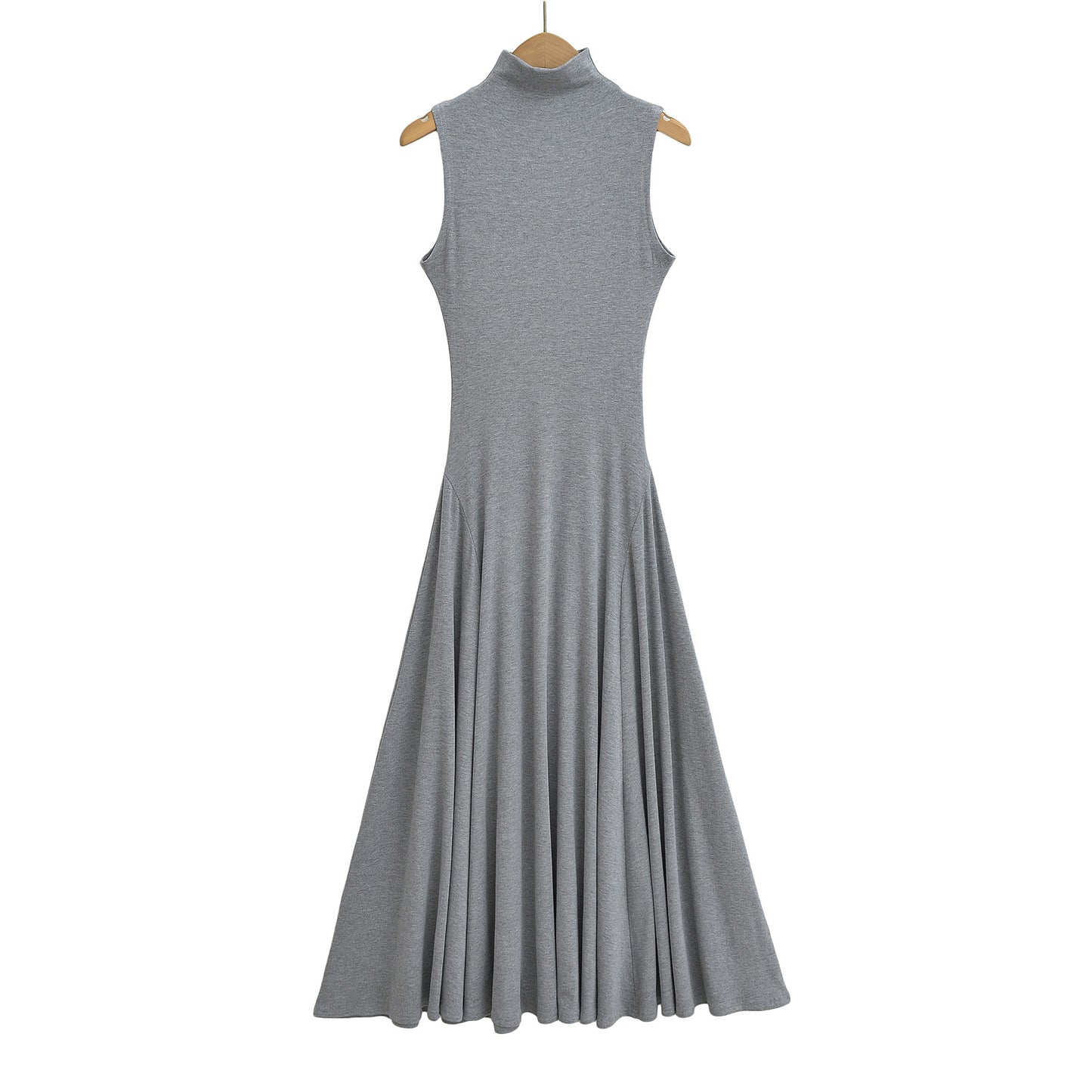 KP0209 Women's 2025 New Fashion High-necked Long Dress