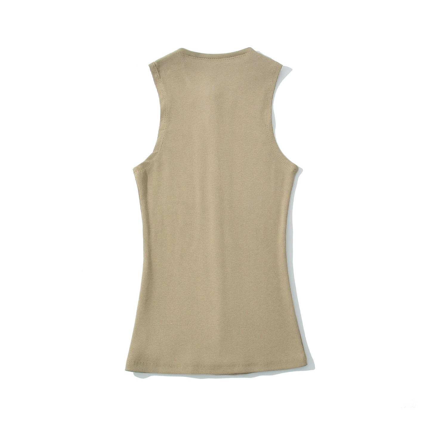 KP0204 Women's 2025 New Fashion Zipper Sleeveless Vest