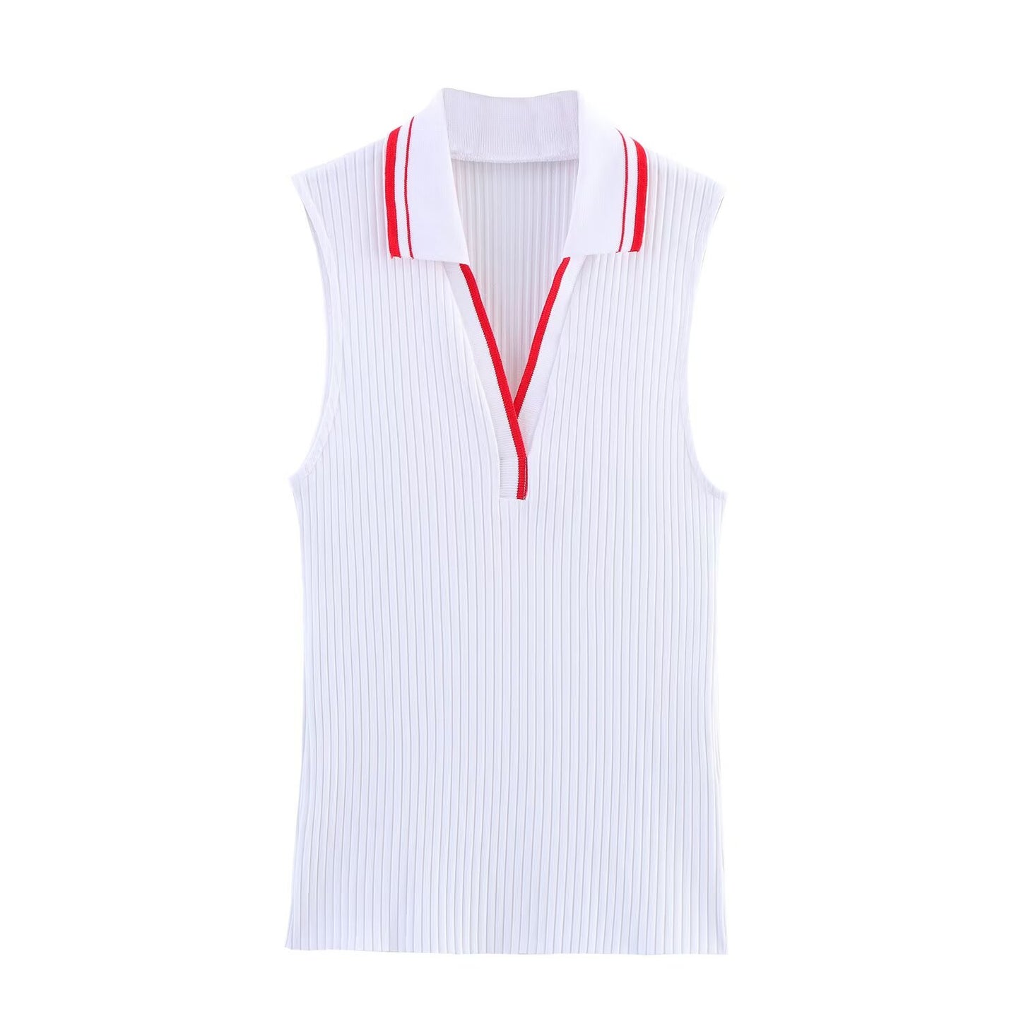 KP0112 Women 2025 New Fashion Tops Ribbed Tops 0858315