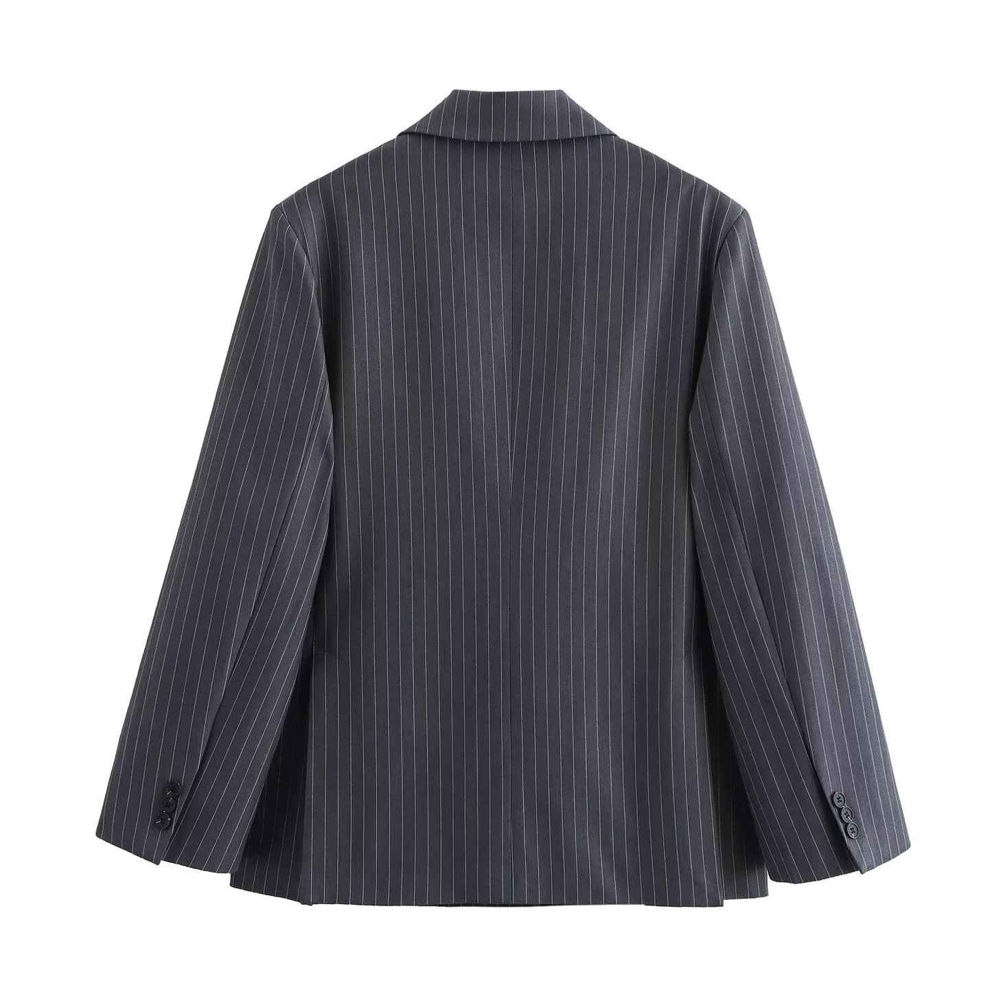 KP0054 Women 2025 New Fashion Tie-strap Denim Shirt Zipper denim shirt Loose Fitting Vintage Long Sleeve Female Chic