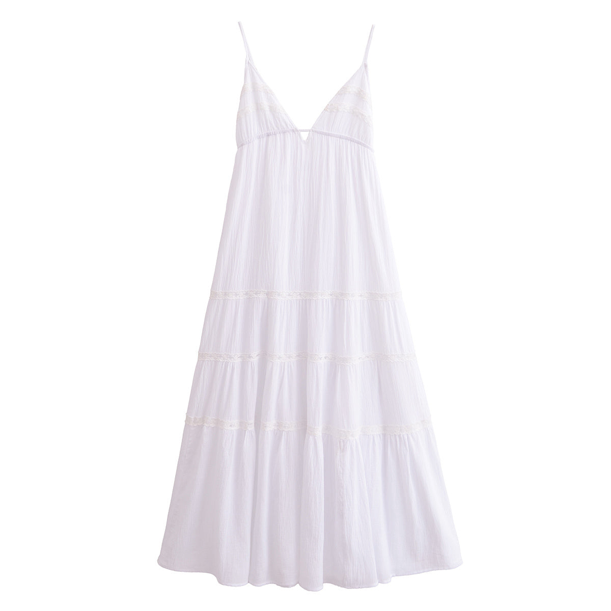 KP0064 Women 2025 New Fashion Embroidered Lace Dress