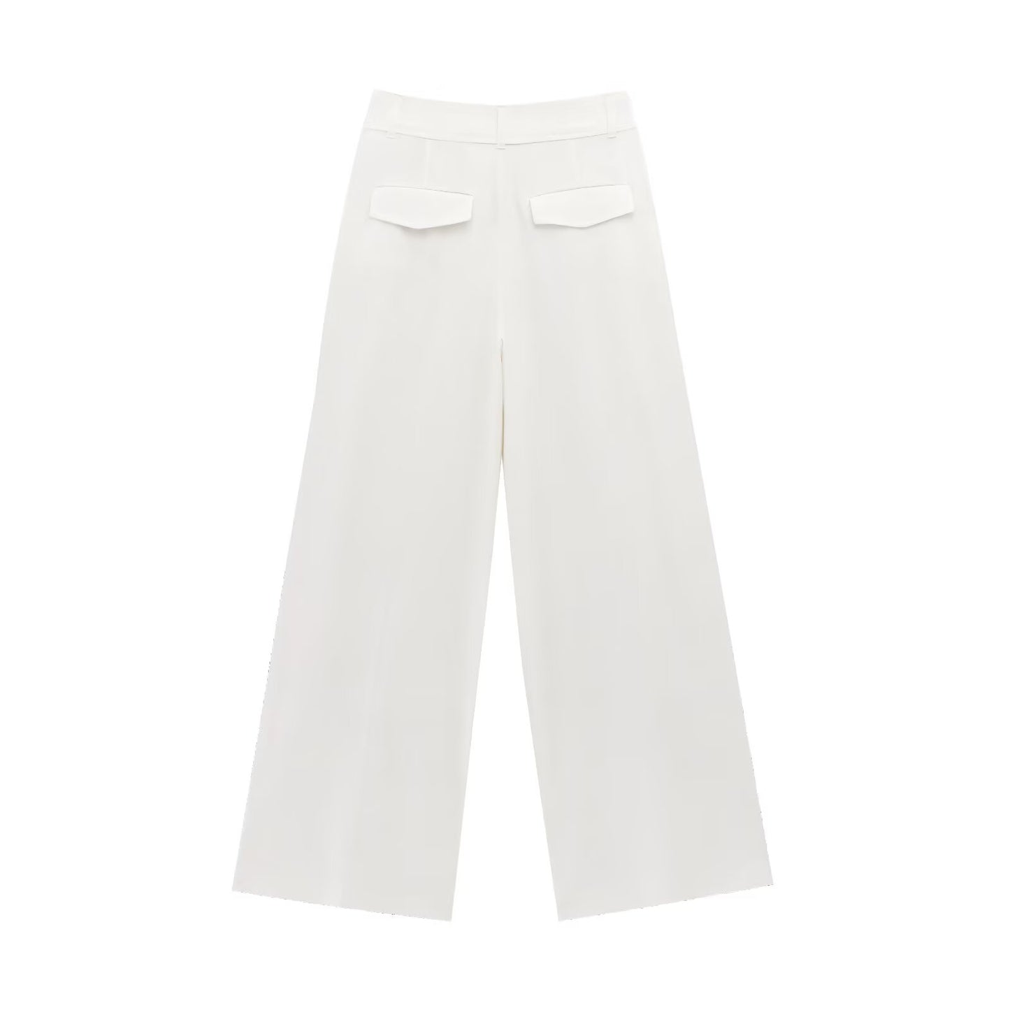KP0090 Women 2025 New Fashion Double Pleated Pants