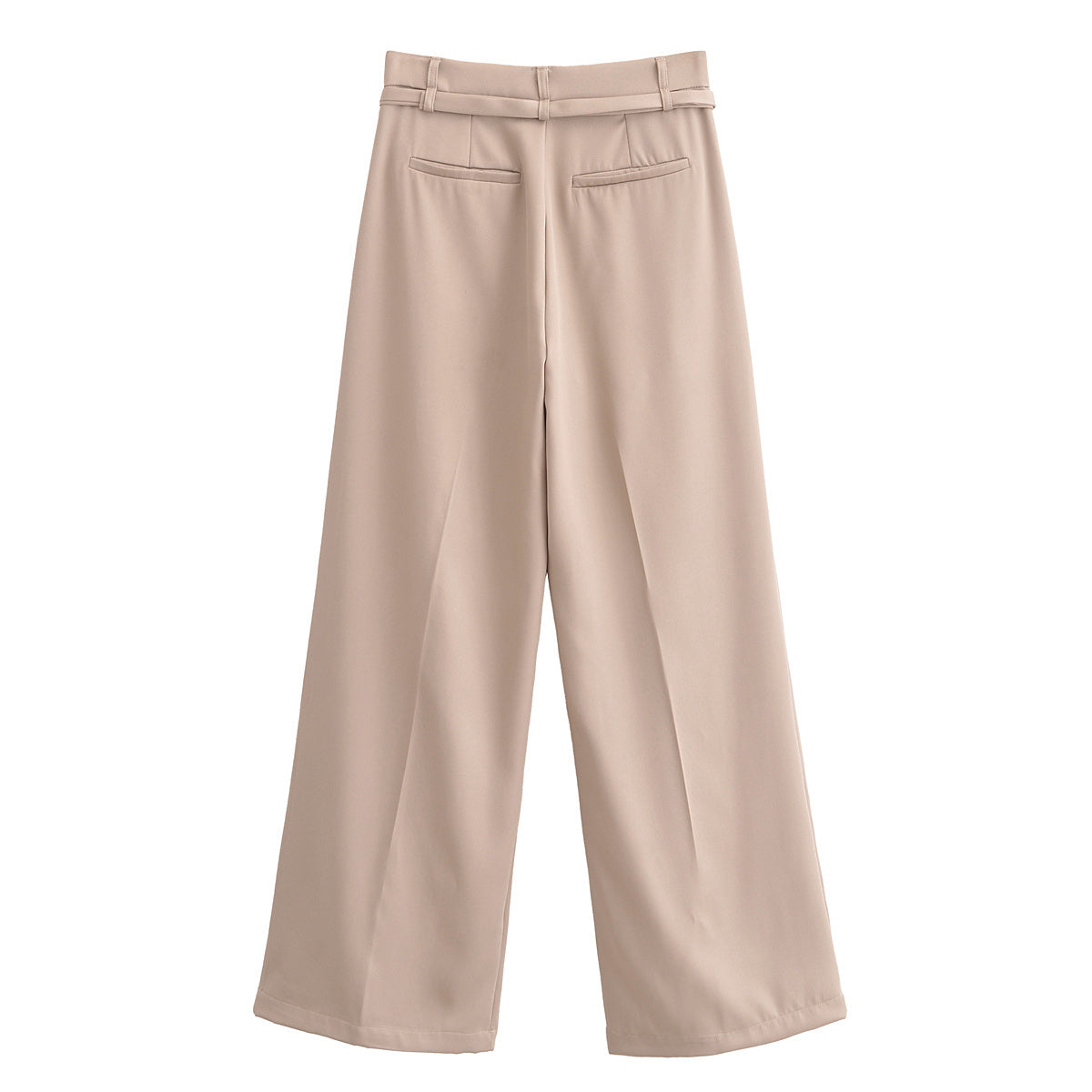 KP0071 Women 2025 New Fashion Wide Leg Pants with Waist