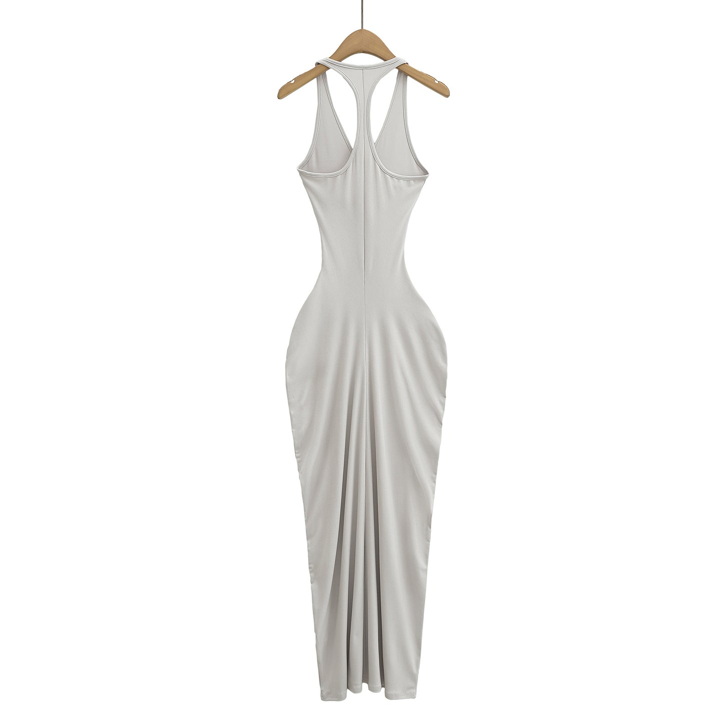 KP0207 Women's 2025 New Fashion Neck Long Dress