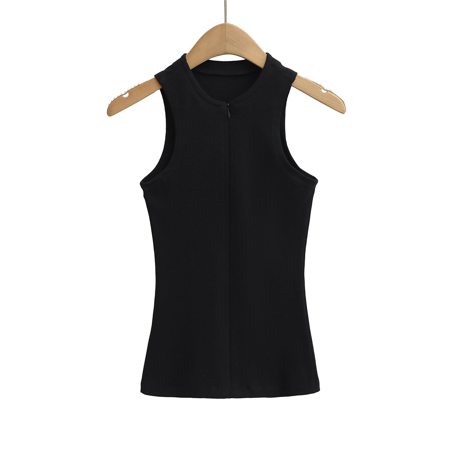 KP0205 Women's 2025 New Fashion Knitted O-neck Sleeveless Vest