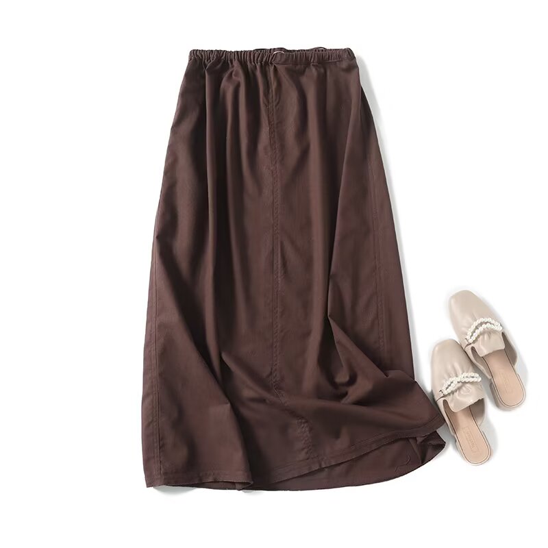 KP0056 Fashion Pleated Denim Mini Skirt Vintage High Waist Side Zipper Female Skirts Mujer