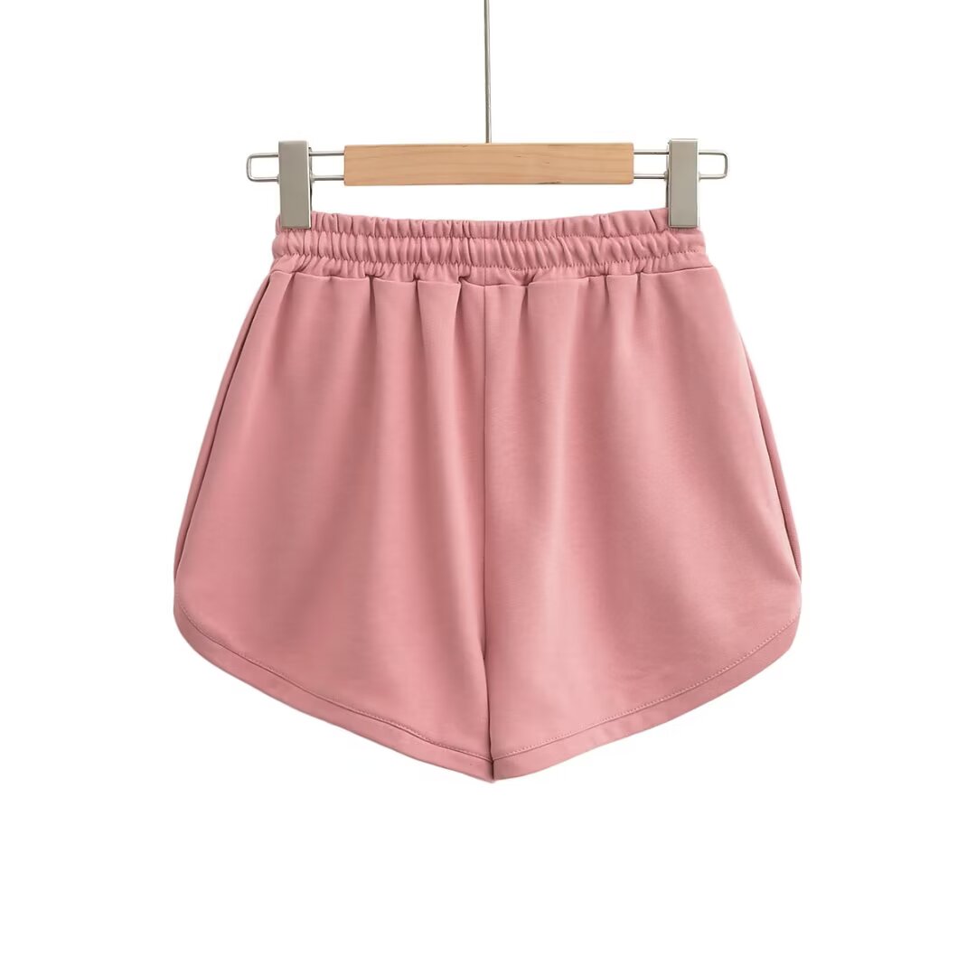 KP0182 Women's 2025 New Fashion Drawstring Design Shorts