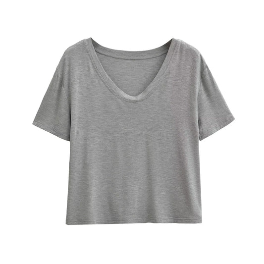 KP0186 Women's 2025 New Fashion Round neck loose sun protection shirt