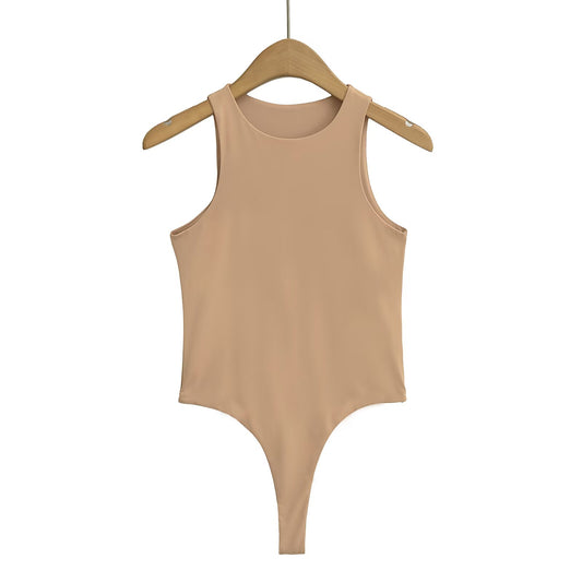 KP0184 Women's 2025 New Fashion Slim Vest Jumpsuit