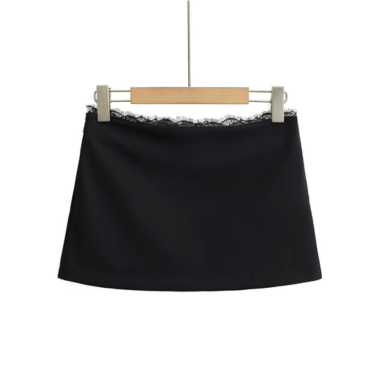 KP0206 Women's 2025 New Fashion Lace Skirt