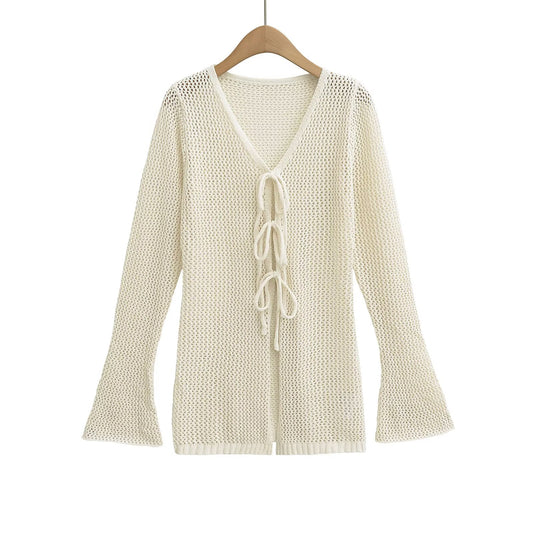 KP0141 Women's 2025 New Fashion Knitted Sunproof Cardigan