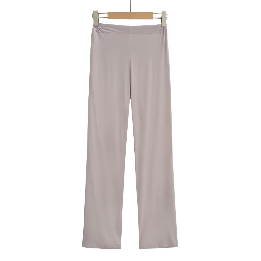KP0174 Women's 2025 New Fashion Stretch Slim Pants