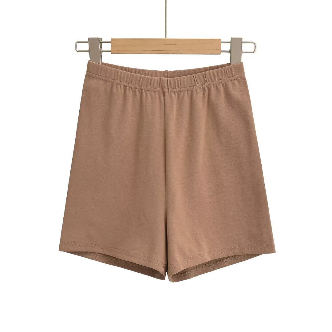 KP0164 Women's 2025 New Fashion Tight Bottoming Shorts