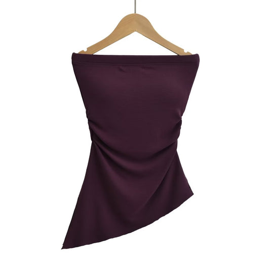 KP0140 Women's 2025 new fashion tube top vest