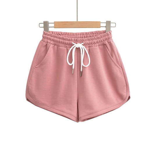 KP0182 Women's 2025 New Fashion Drawstring Design Shorts