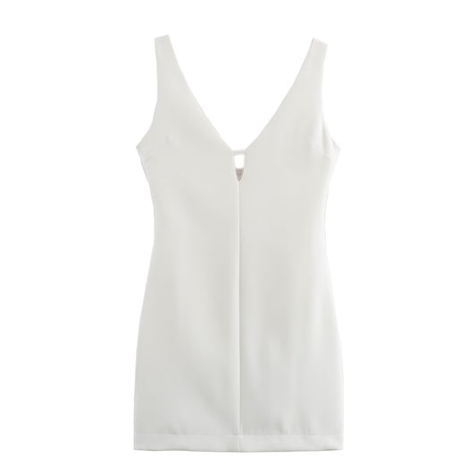 KP0077 Women 2025 New Fashion Open Design Slim Dress 